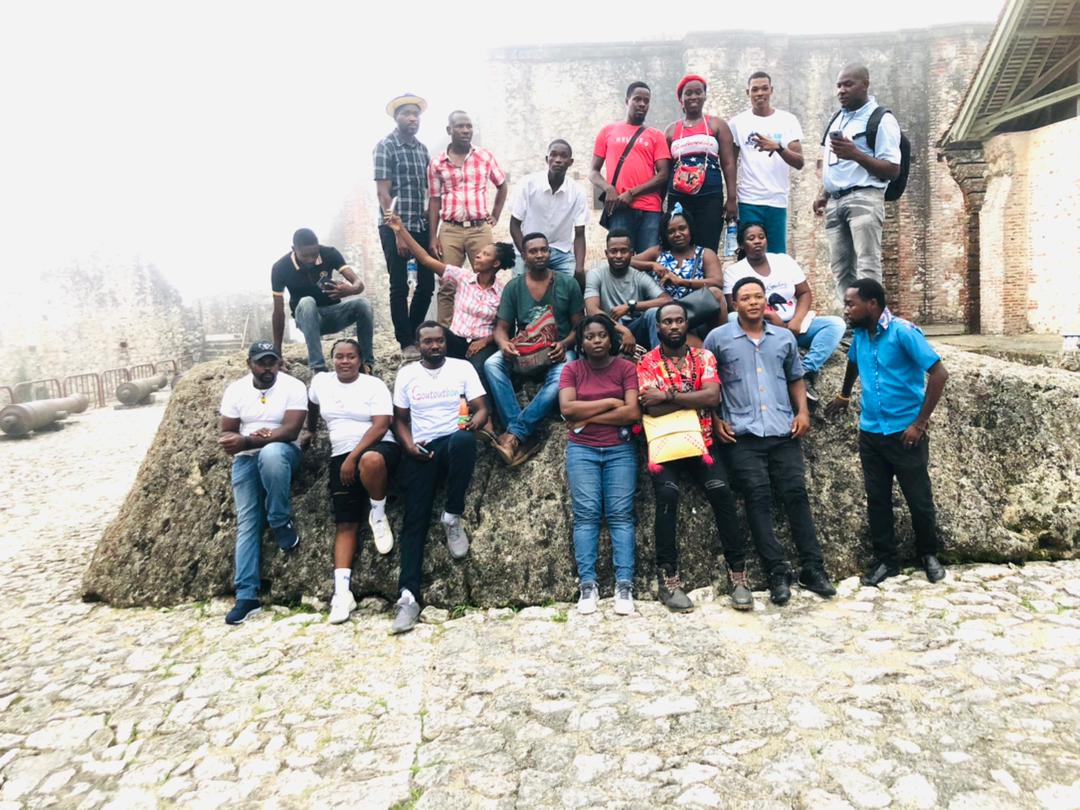 Accompagnement des OCB jeunes à une visite de partage d'experiences et d'exploration touristique au Cap-Haïtien (juillet 2024)